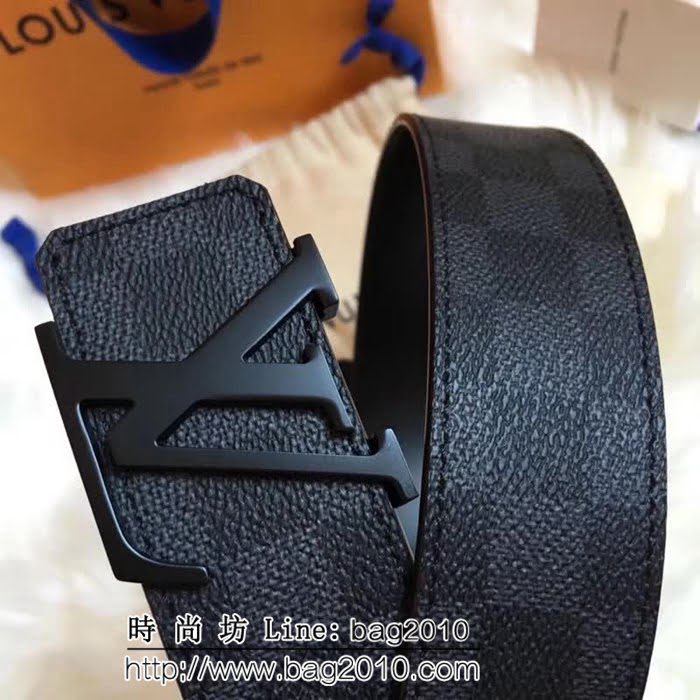 路易威登LV 扣皮帶系列 MADE in S ain 原單水貨M9808 高端男士皮帶 LHG1059